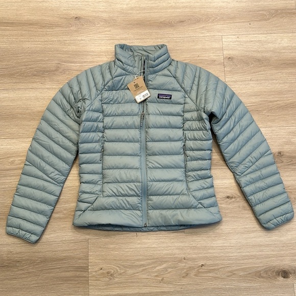 Patagonia Women's Down Sweater color thermal blue - Picture 5 of 9